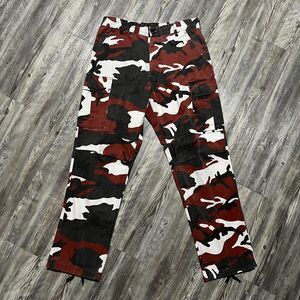 Rothco Red Urban Camo Cargo Pants 32x31 Military Utility